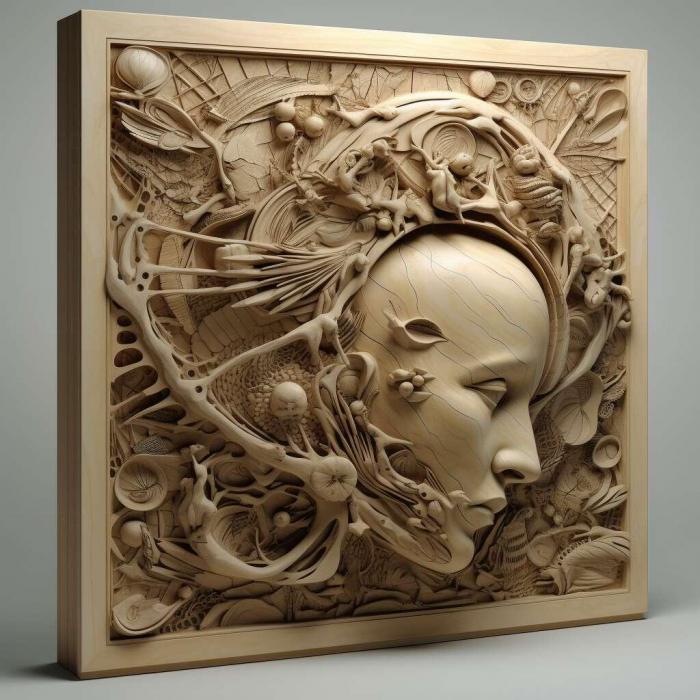 نموذج ثلاثي الأبعاد لآلة CNC 3D Art 